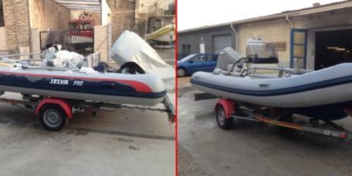 REFIT D'UN FLOTTEUR DE SELVA 510